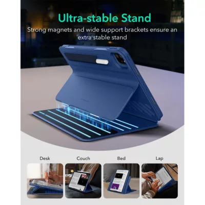 ESR รุ่น Shift Magnetic - เคส iPad Pro 11" (5th/2024) - สี Blue