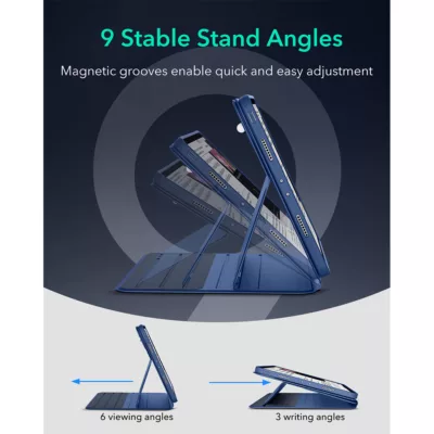 ESR รุ่น Shift Magnetic - เคส iPad Pro 11" (5th/2024) - สี Blue