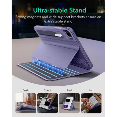 ESR รุ่น Shift Magnetic - เคส iPad Pro 11" (5th/2024) - สี Purple