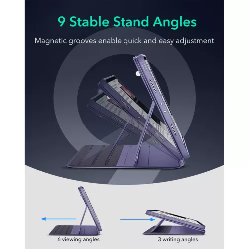 ESR รุ่น Shift Magnetic - เคส iPad Pro 11" (5th/2024) - สี Purple