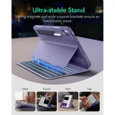 ESR รุ่น Shift Magnetic - เคส iPad Air 13" (2025/2024) - สี Purple