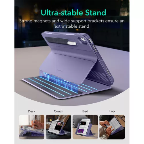ESR รุ่น Shift Magnetic - เคส iPad Air 13" (2025/2024) - สี Purple