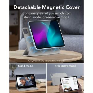 ESR รุ่น Rebound Hybrid 360 - เคส iPad Air 13" (2025/2024) - สี Grey