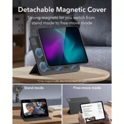 ESR รุ่น Rebound Hybrid 360 - เคส iPad Pro 11" (5th/2024) - สี Black