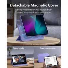 ESR รุ่น Rebound Hybrid 360 - เคส iPad Pro 11" (5th/2024) - สี Lavender