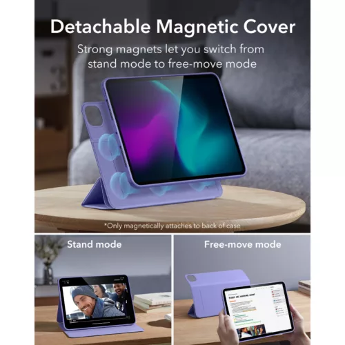 ESR รุ่น Rebound Hybrid 360 - เคส iPad Pro 11" (5th/2024) - สี Lavender