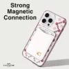 Coach รุ่น Essential Magnetic Card - ที่เก็บบัตรติดหลังมือถือ - สี Chalk
