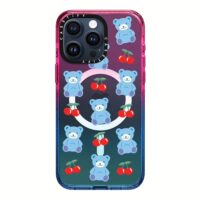 Casetify รุ่น Impact Case with MagSafe - เคส iPhone 15 Pro Max - ลาย Cherrie Bear