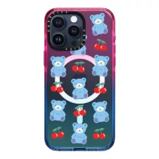 Casetify รุ่น Impact Case with MagSafe - เคส iPhone 15 Pro Max - ลาย Cherrie Bear