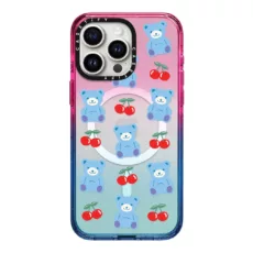 Casetify รุ่น Impact Case with MagSafe - เคส iPhone 15 Pro Max - ลาย Cherrie Bear