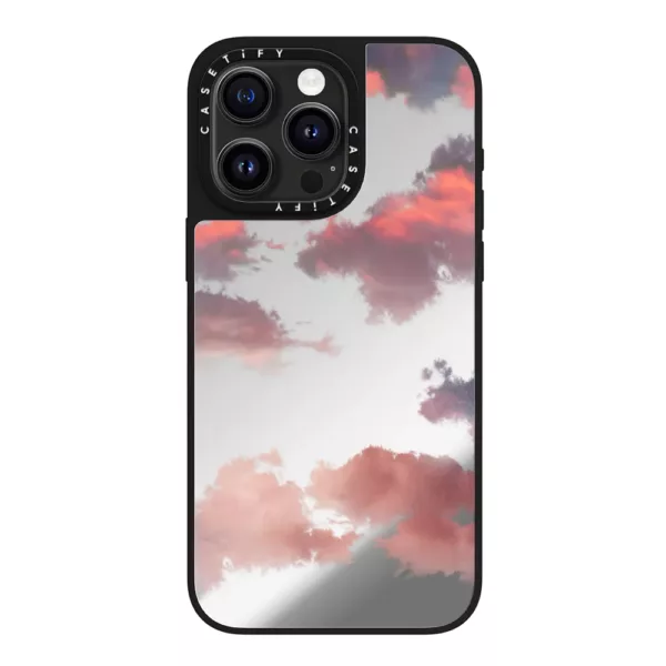 Casetify รุ่น Mirror Case with MagSafe - เคส iPhone 15 Pro Max - ลาย Clouds Print