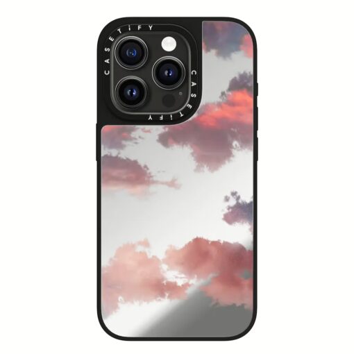 Casetify รุ่น Mirror Case with MagSafe - เคส iPhone 15 Pro - ลาย Clouds Print - Image 4