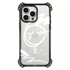 Casetify รุ่น Bounce Case with MagSafe - เคส iPhone 15 Pro Max - ลาย Cries, but in a cool way