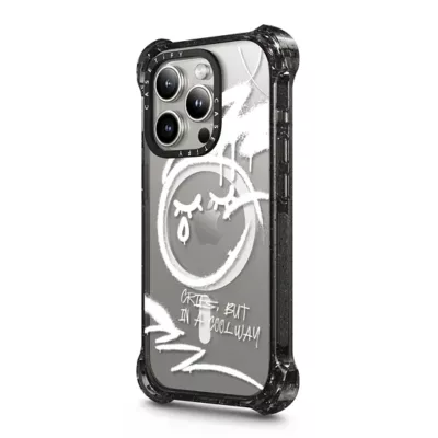 Casetify รุ่น Bounce Case with MagSafe - เคส iPhone 15 Pro Max - ลาย Cries, but in a cool way