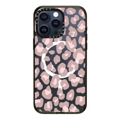 Casetify รุ่น Impact Case with MagSafe - เคส iPhone 15 Pro Max - ลาย Dusty Pink Leopard 7 Casetify รุ่น Impact Case with MagSafe - เคส iPhone 15 Pro Max - ลาย Dusty Pink Leopard