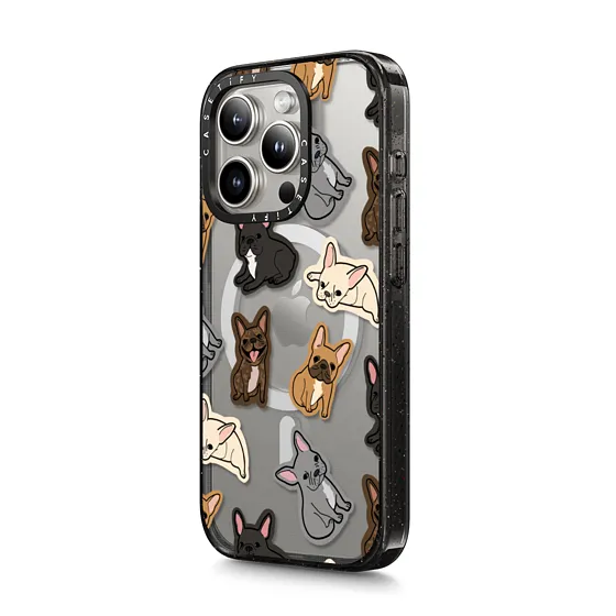 Casetify รุ่น Impact Case with MagSafe - เคส iPhone 15 Pro Max - ลาย EXCUSE MY FRENCHIE 2 Casetify รุ่น Impact Case with MagSafe - เคส iPhone 15 Pro Max - ลาย EXCUSE MY FRENCHIE