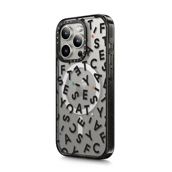 Casetify รุ่น Impact Case with MagSafe - เคส iPhone 15 Pro - ลาย Monogram 2 Casetify รุ่น Impact Case with MagSafe - เคส iPhone 15 Pro - ลาย Monogram