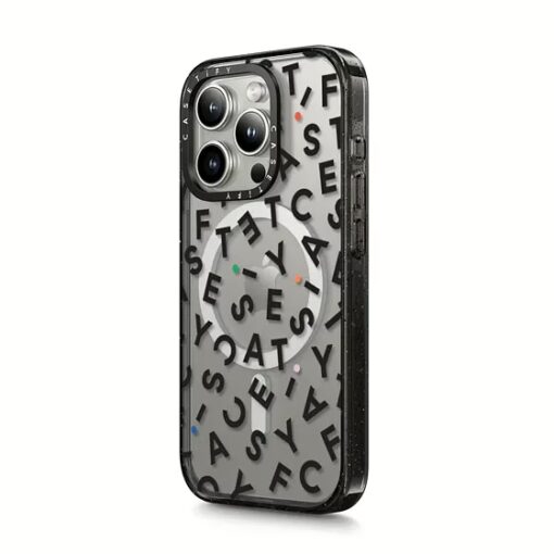 Casetify รุ่น Impact Case with MagSafe - เคส iPhone 15 Pro Max - ลาย Monogram - Image 5