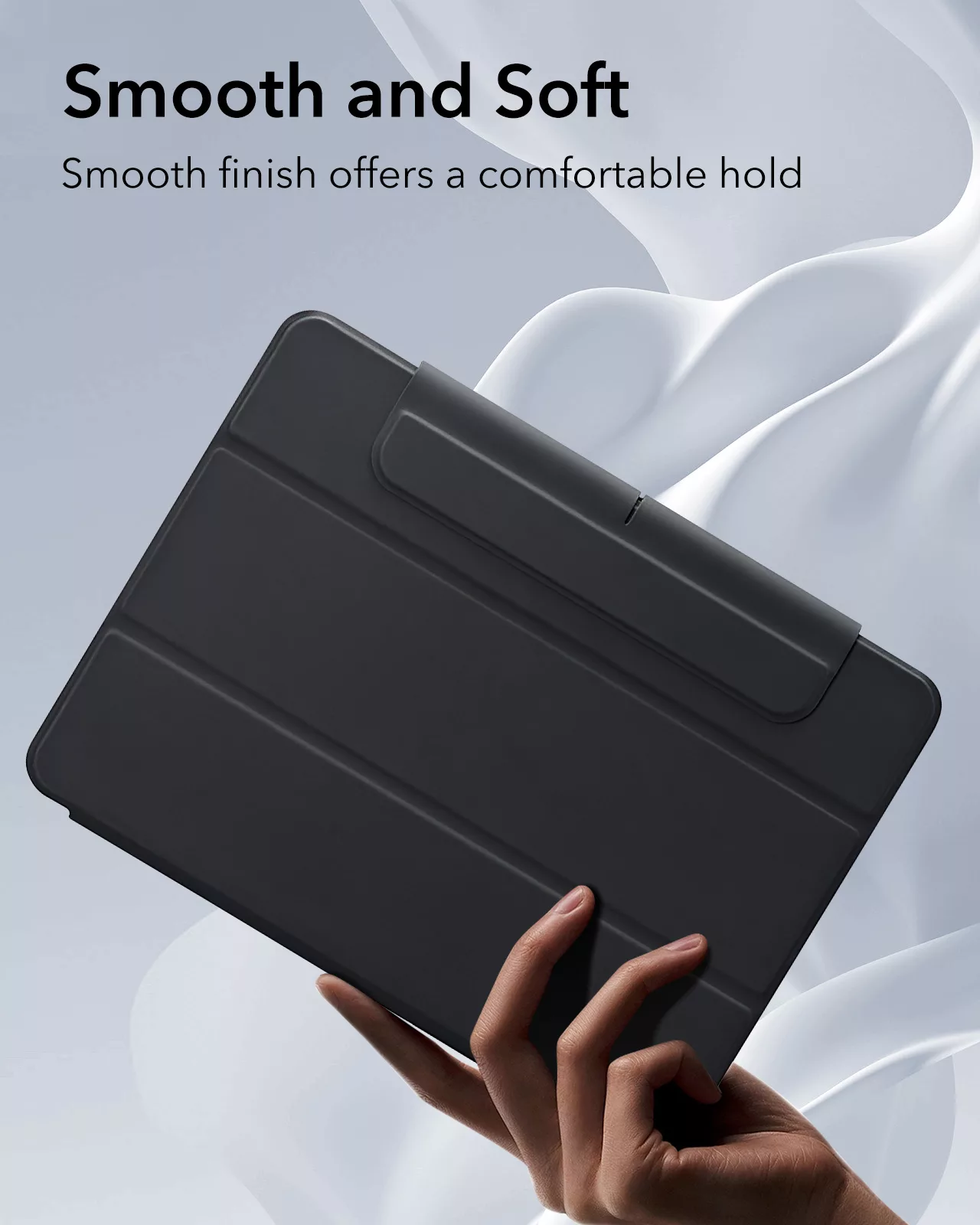 ESR รุ่น Rebound Hybrid 360 - เคส iPad Pro 13" (7th/2024) - สี Black