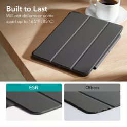ESR รุ่น Ascend Trifold - เคส iPad Air 11" (2025/2024), iPad Air 10.9" (5th/4th Gen) - สี Frosted Black