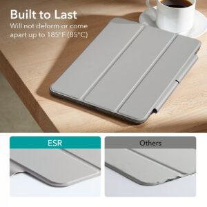 ESR รุ่น Ascend Trifold - เคส iPad Air 11" (2025/2024), iPad Air 10.9" (5th/4th Gen) - สี Grey