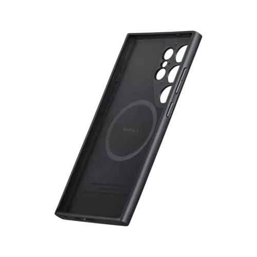 Pitaka รุ่น PinButton - เคส Galaxy S24 Ultra - สี Black/Grey Twill