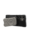 UAG รุ่น Magnetic Wallet with Stand - ที่เก็บบัตรติดหลังมือถือ - สี Titanium/Black