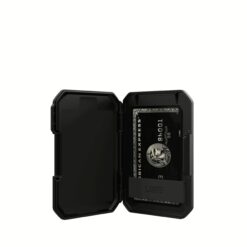 UAG รุ่น Magnetic Wallet with Stand - ที่เก็บบัตรติดหลังมือถือ - สี Titanium/Black