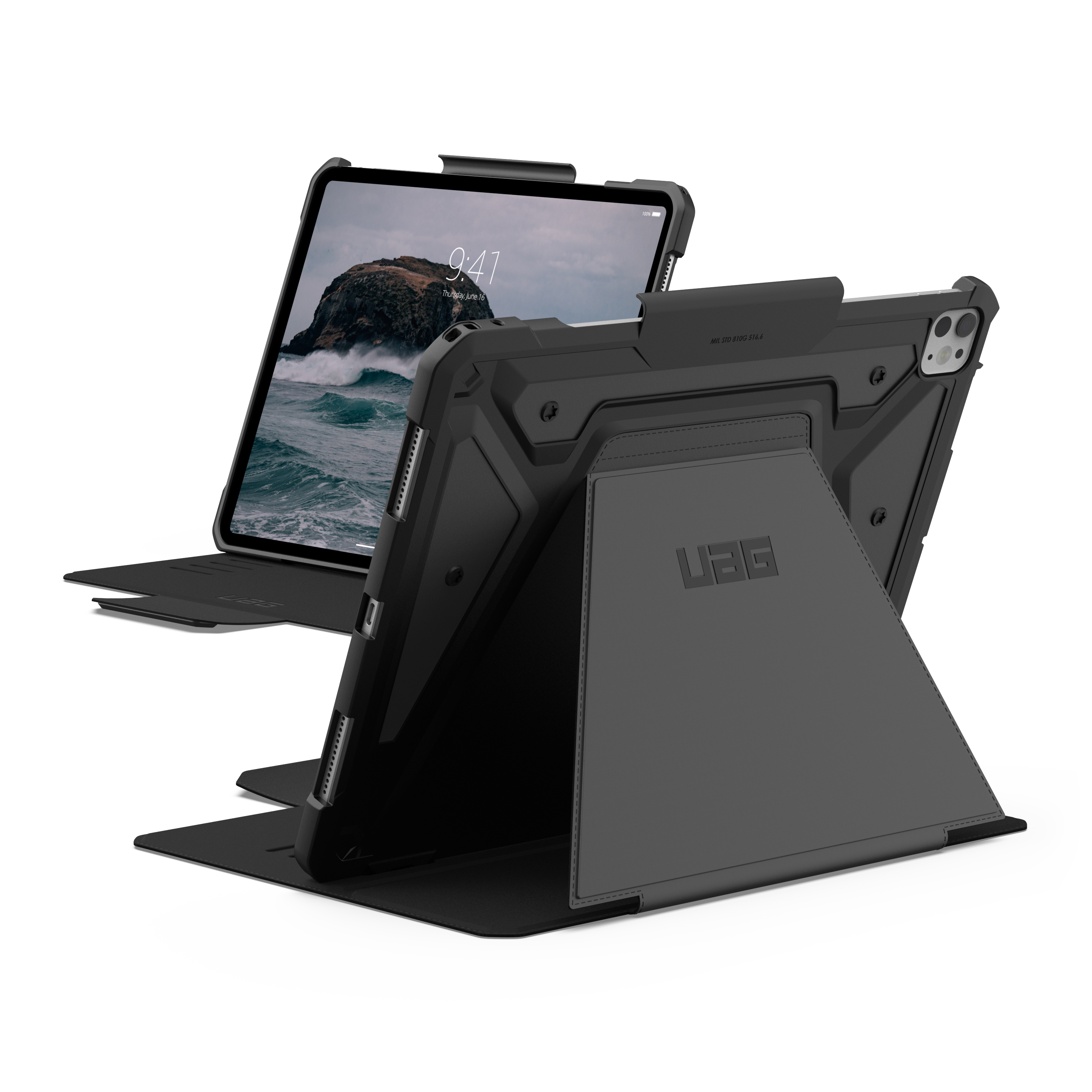UAG - รุ่น Metropolis SE - เคส iPad Pro 13" (7th/2024) - สี Black 44 UAG - รุ่น Metropolis SE - เคส iPad Pro 13" (7th/2024) - สี Black