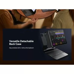 ESR รุ่น Rebound Magnetic Keyboard Case 360 - เคส iPad Pro 11" (5th/2024) - คีย์บอร์ด US English - สี Charcoal Grey