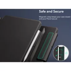 ESR รุ่น Rebound Magnetic Keyboard Case 360 - เคส iPad Pro 11" (5th/2024) - คีย์บอร์ด US English - สี Charcoal Grey