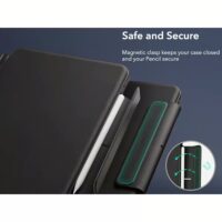 ESR รุ่น Rebound Magnetic Keyboard Case 360 - เคส iPad Pro 11" (5th/2024) - คีย์บอร์ด US English - สี Charcoal Grey