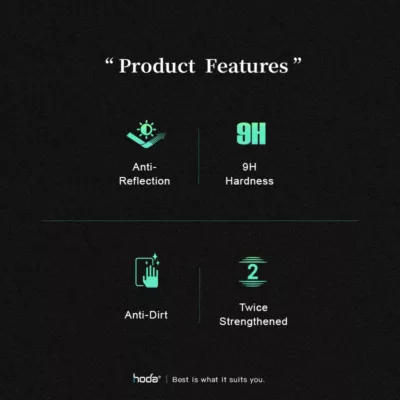 Hoda รุ่น Anti-Reflection - ฟิล์มกระจก iPad Pro 11" (5th/2024) - สี Clear