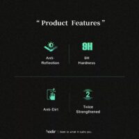 Hoda รุ่น Anti-Reflection - ฟิล์มกระจก iPad Pro 13" (7th/2024) - สี Clear
