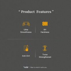 Hoda รุ่น Anti-Glare Matte - ฟิล์มกระจก iPad Pro 13" (7th/2024) - สี Clear