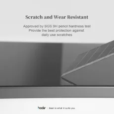 Hoda รุ่น Anti-Glare Matte - ฟิล์มกระจกนิรภัย iPad Air 11" (2025/2024) - สี Clear