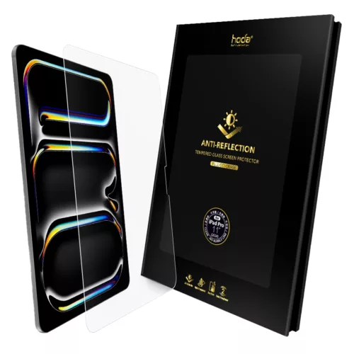 Hoda รุ่น Anti-Reflection - ฟิล์มกระจก iPad Pro 11" (5th/2024) - สี Clear