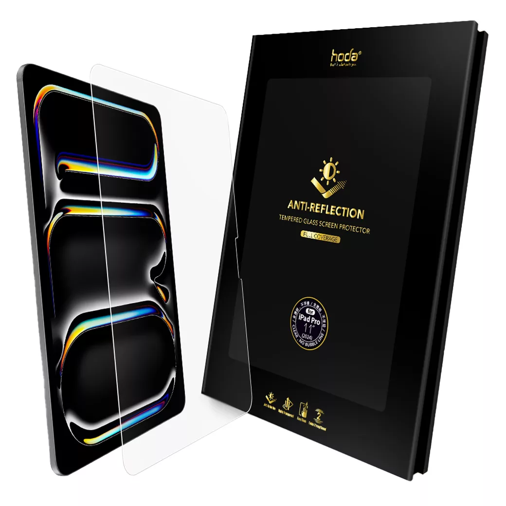 Hoda รุ่น Anti-Reflection - ฟิล์มกระจกนิรภัย iPad Air 13" (2025/2024) - สี Clear