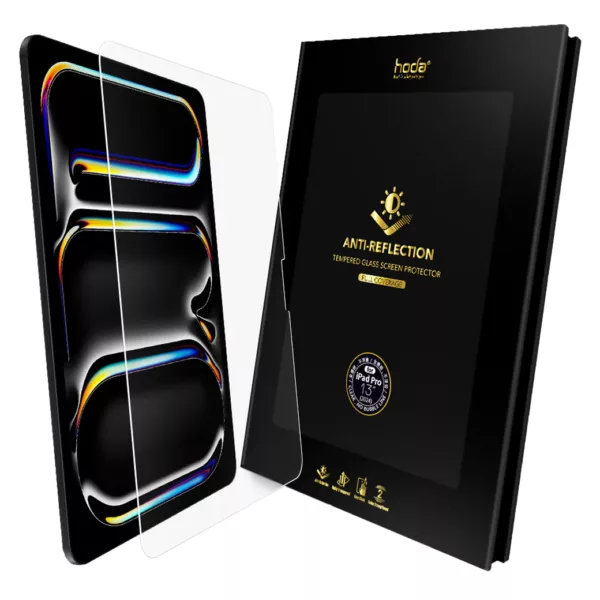 Hoda รุ่น Anti-Reflection - ฟิล์มกระจก iPad Pro 13" (7th/2024) - สี Clear