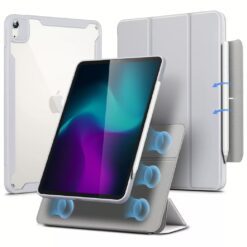 ESR รุ่น Rebound Hybrid 360 - เคส iPad Air 11" (2025/2024), iPad Air 10.9" (5th/4th Gen) - สี Grey