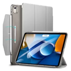 ESR รุ่น Ascend Trifold - เคส iPad Air 11" (2025/2024), iPad Air 10.9" (5th/4th Gen) - สี Grey