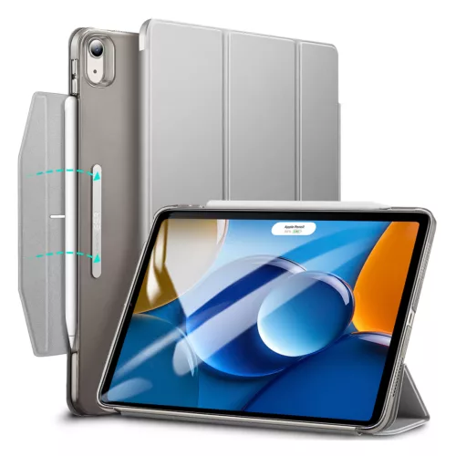 ESR รุ่น Ascend Trifold - เคส iPad Air 11" (2025/2024), iPad Air 10.9" (5th/4th Gen) - สี Grey