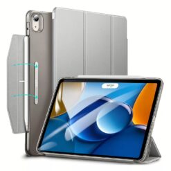 ESR รุ่น Ascend Trifold - เคส iPad Air 11" (2025/2024), iPad Air 10.9" (5th/4th Gen) - สี Grey