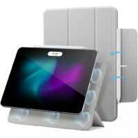 ESR รุ่น Rebound Magnetic - เคส iPad Air 11" (2025/2024), iPad Air 10.9" (5th/4th Gen), iPad Pro 11" (1st Gen) - สี Grey