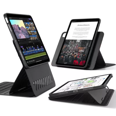 ESR รุ่น Shift Magnetic - เคส iPad Air 11" (2025/2024), iPad Air 10.9" (5th/4th Gen) - สี Black