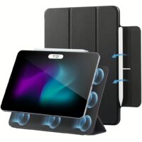 ESR รุ่น Rebound Magnetic - เคส iPad Pro 13" (7th/2024) - สี Black