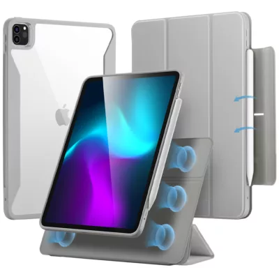 ESR รุ่น Rebound Hybrid 360 - เคส iPad Pro 13" (7th/2024) - สี Grey
