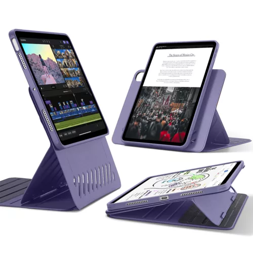 ESR รุ่น Shift Magnetic - เคส iPad Air 13" (2025/2024) - สี Purple