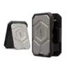 UAG รุ่น Magnetic Wallet with Stand - ที่เก็บบัตรติดหลังมือถือ - สี Titanium/Black