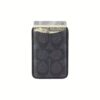 Coach รุ่น Essential Magnetic Card - ที่เก็บบัตรติดหลังมือถือ - สี Signature Charcoal